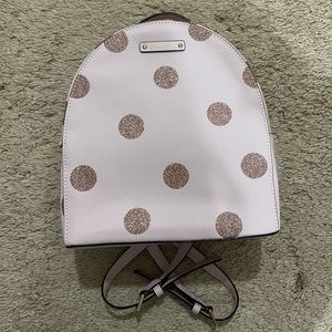Kate Spade mini backpack glitter dot